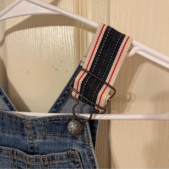 Oshkosh Bogash, denim overalls, Overalls with Striped Straps - Picture 4 of 9